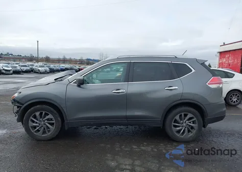 2016 Nissan Rogue Sl z USA, uszkodzony, nr VIN 5N1AT2MV9GC843258